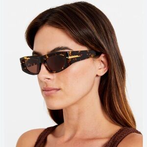 Bottega Veneta Tortoiseshell Sunglasses
